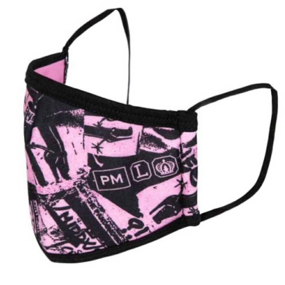 Pat Mcgrath Face Mask Pink Black Makeup